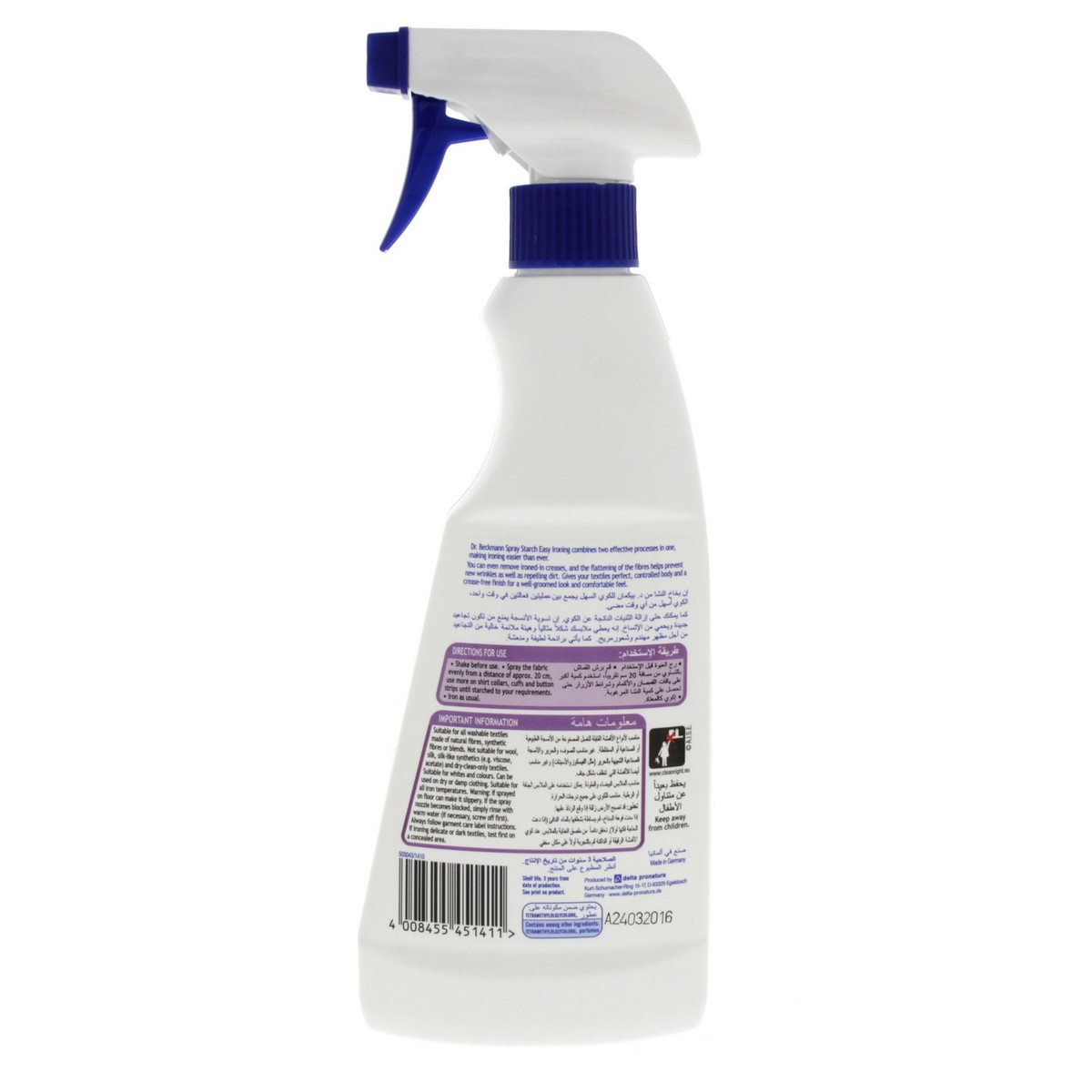 Dr Beckmann Spray Starch 2 In 1 500ml 